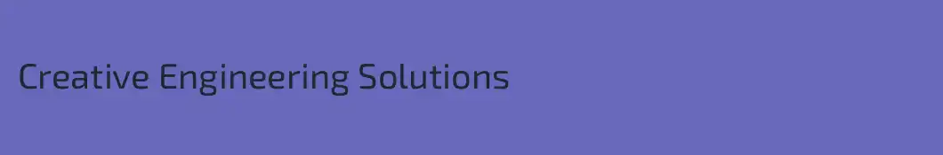 Creative Engineering Solutions